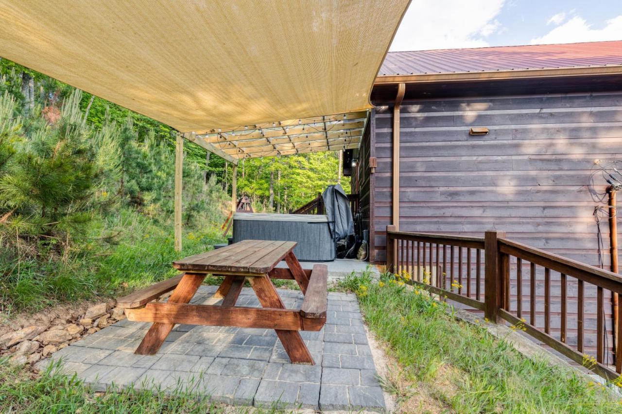 Trout N' About Your Blue Ridge Mountains Retreat, Hot Tub + Game Room! Ellijay Eksteriør bilde
