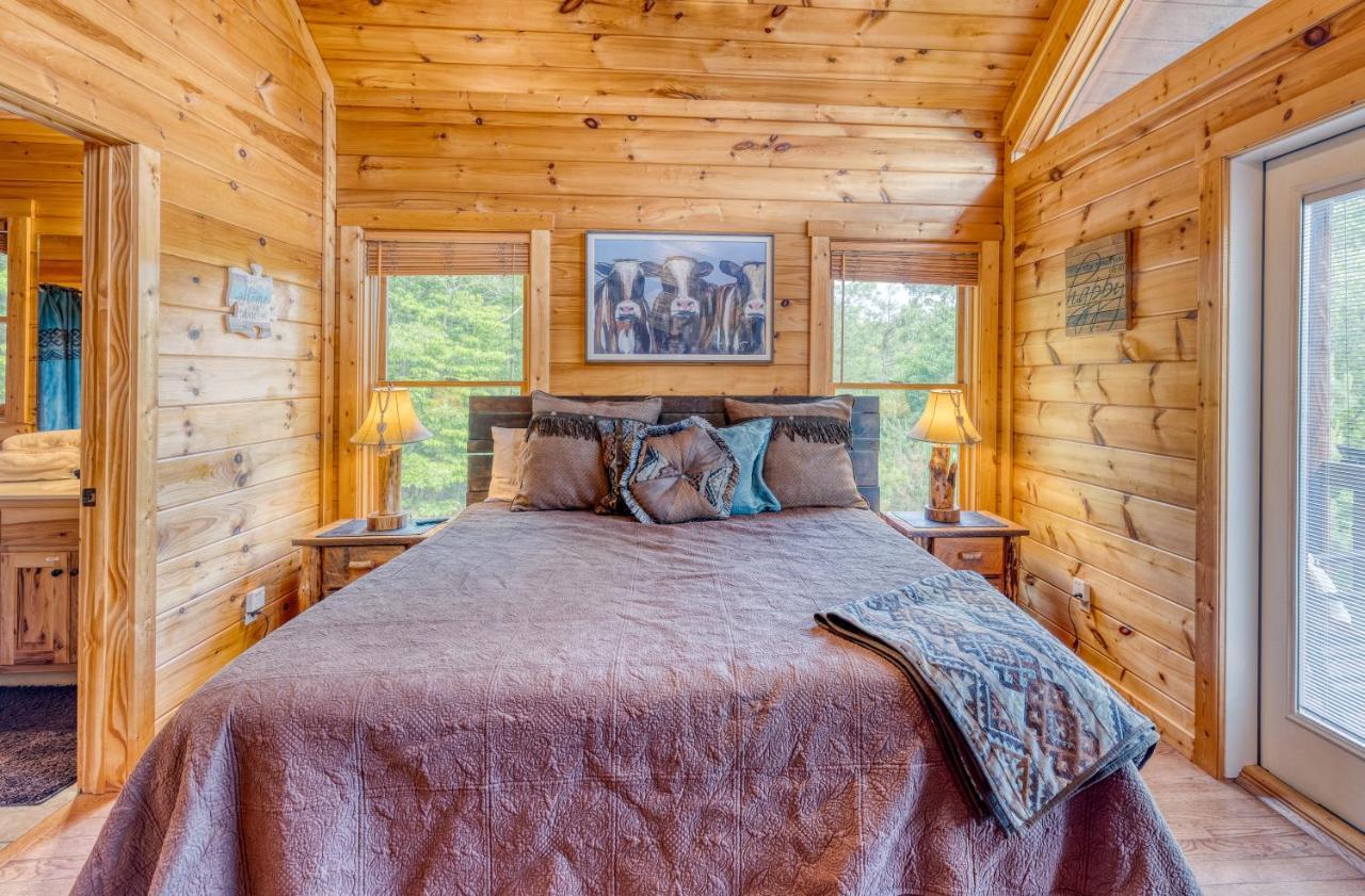 Trout N' About Your Blue Ridge Mountains Retreat, Hot Tub + Game Room! Ellijay Eksteriør bilde