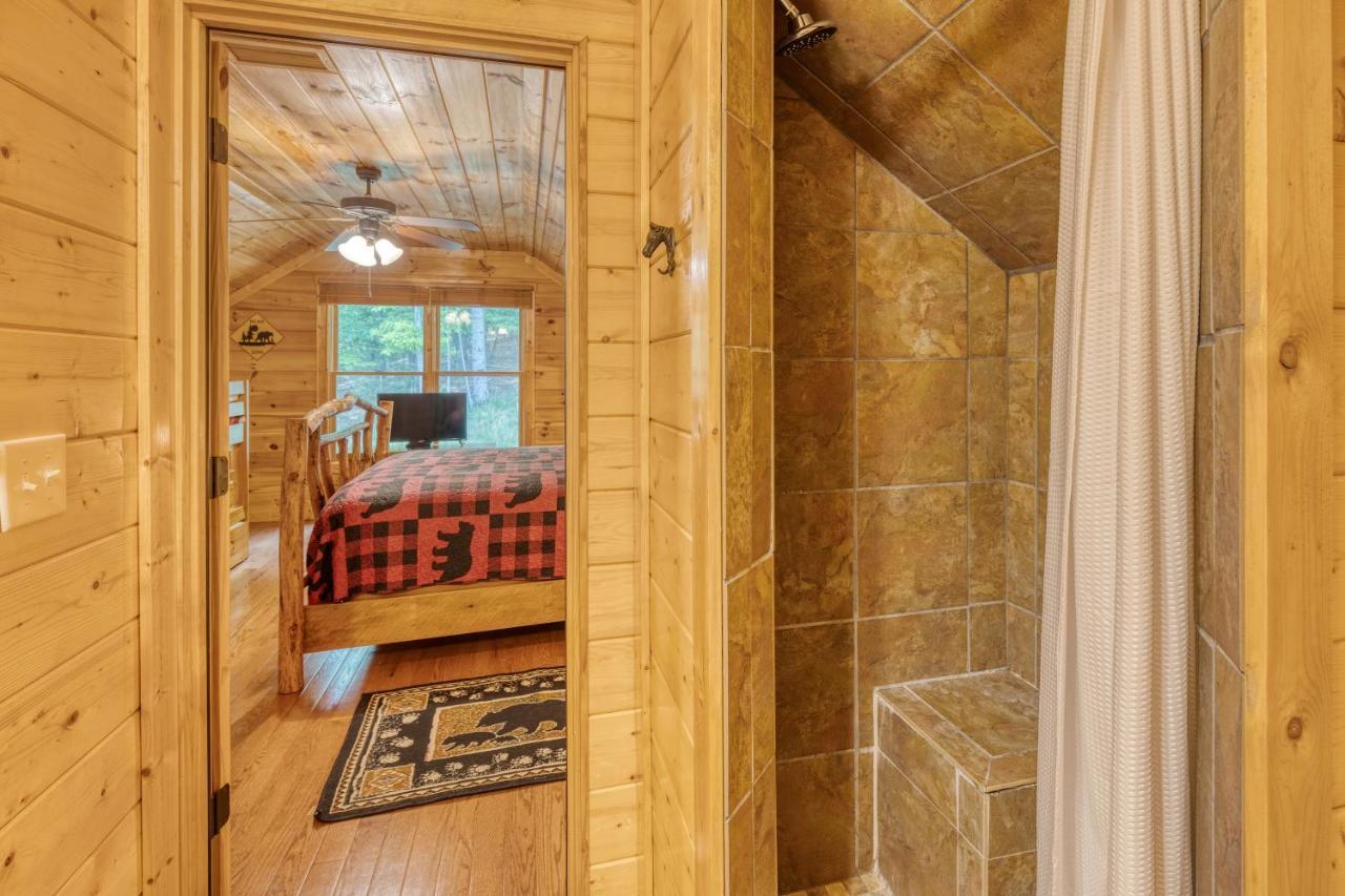 Trout N' About Your Blue Ridge Mountains Retreat, Hot Tub + Game Room! Ellijay Eksteriør bilde